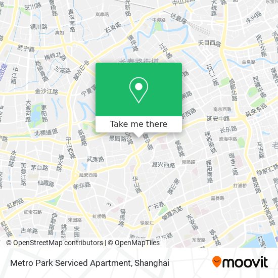 Metro Park Serviced Apartment map