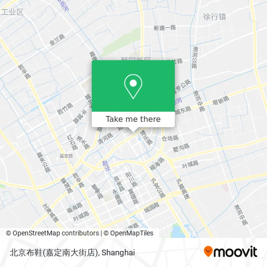 北京布鞋(嘉定南大街店) map