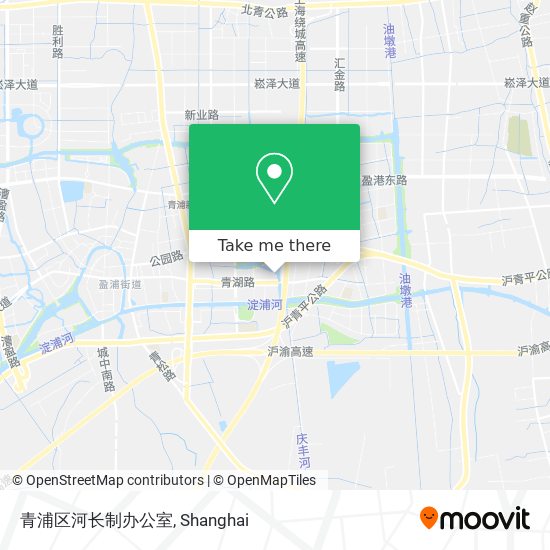 青浦区河长制办公室 map