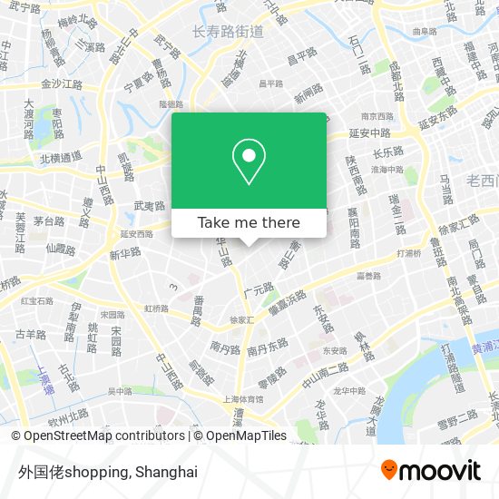 外国佬shopping map