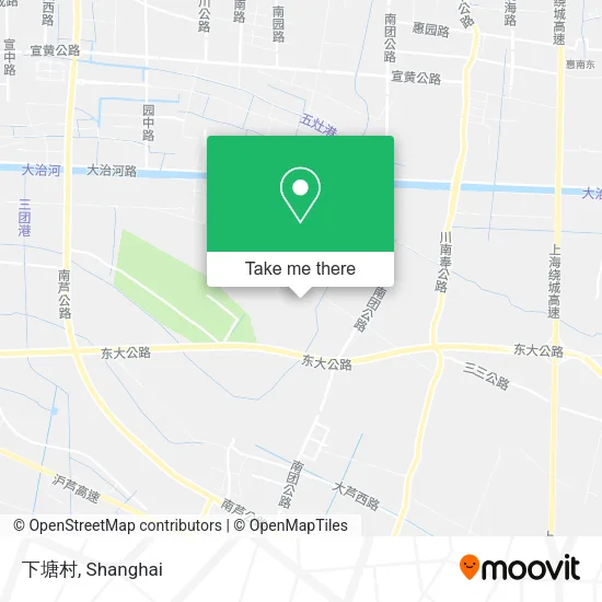 下塘村 map