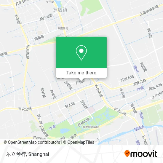 乐立琴行 map