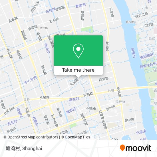 塘湾村 map