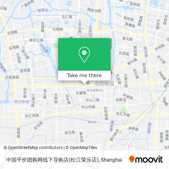 中国平价团购网线下导购店(松江荣乐店) map