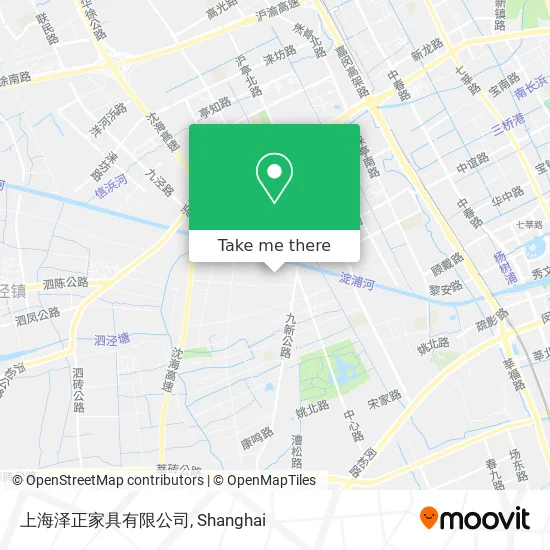 上海泽正家具有限公司 map