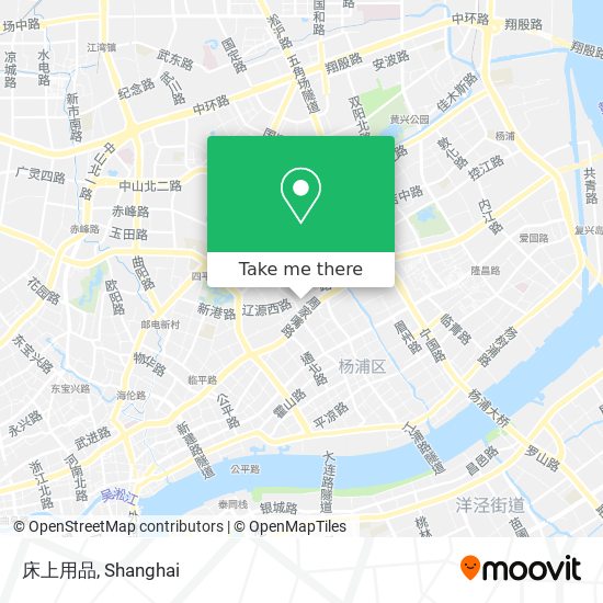 床上用品 map