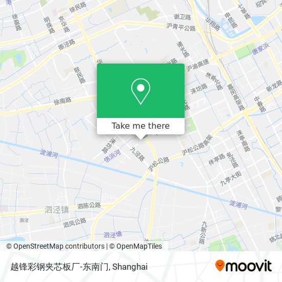 越锋彩钢夹芯板厂-东南门 map