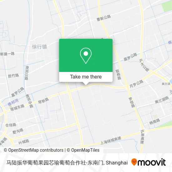马陆振华葡萄果园芯瑜葡萄合作社-东南门 map