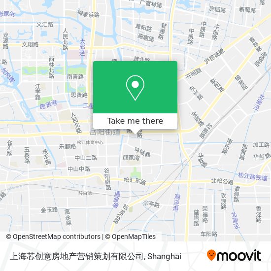 上海芯创意房地产营销策划有限公司 map