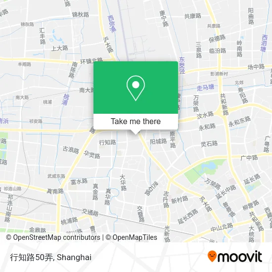 行知路50弄 map