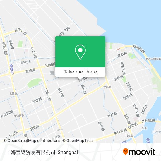 上海宝钢贸易有限公司 map