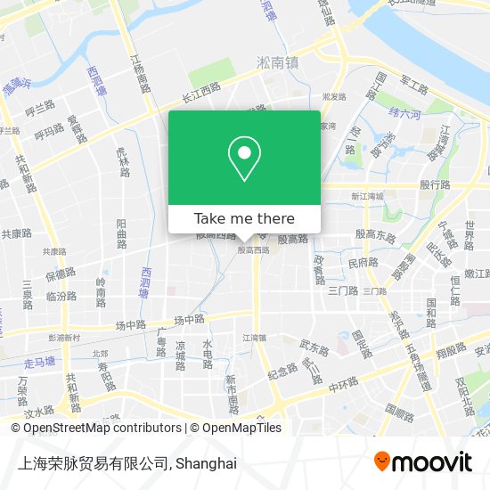 上海荣脉贸易有限公司 map