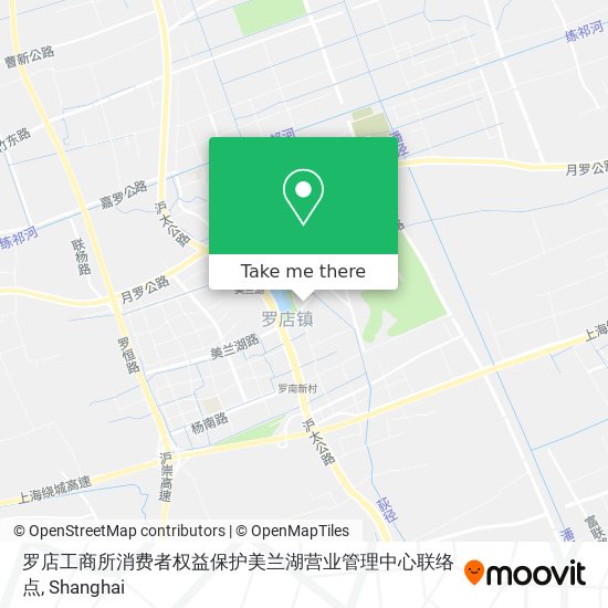 罗店工商所消费者权益保护美兰湖营业管理中心联络点 map