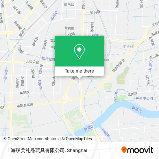 上海联美礼品玩具有限公司 map