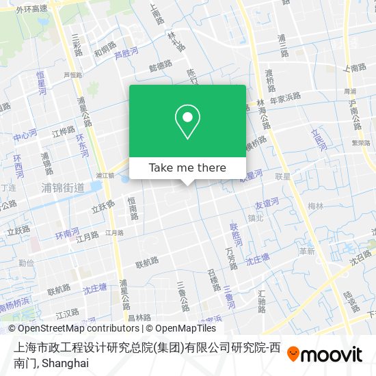 上海市政工程设计研究总院(集团)有限公司研究院-西南门 map