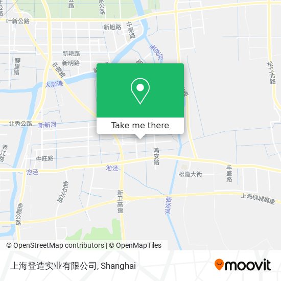 上海登造实业有限公司 map