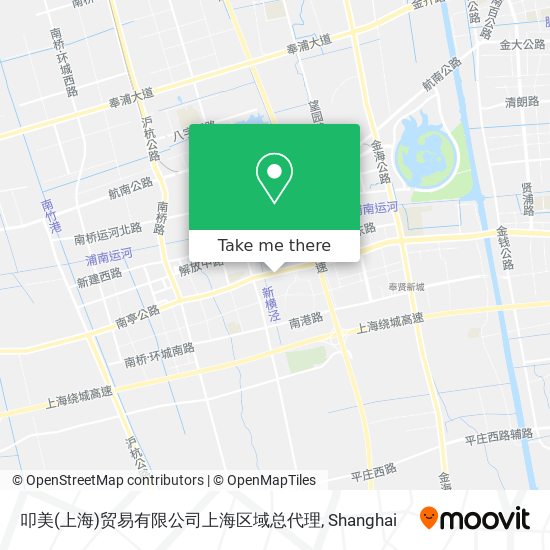 叩美(上海)贸易有限公司上海区域总代理 map
