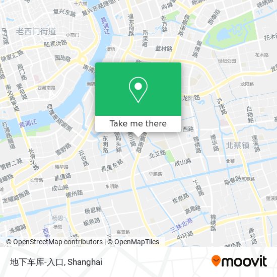 地下车库-入口 map
