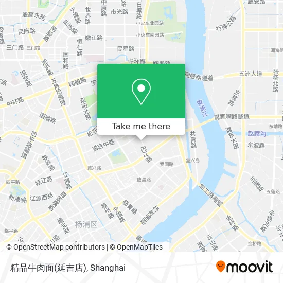 精品牛肉面(延吉店) map