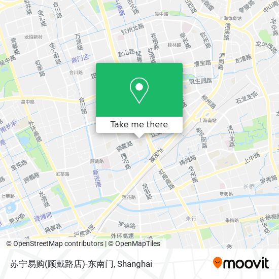 苏宁易购(顾戴路店)-东南门 map