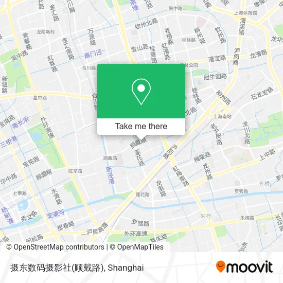 摄东数码摄影社(顾戴路) map
