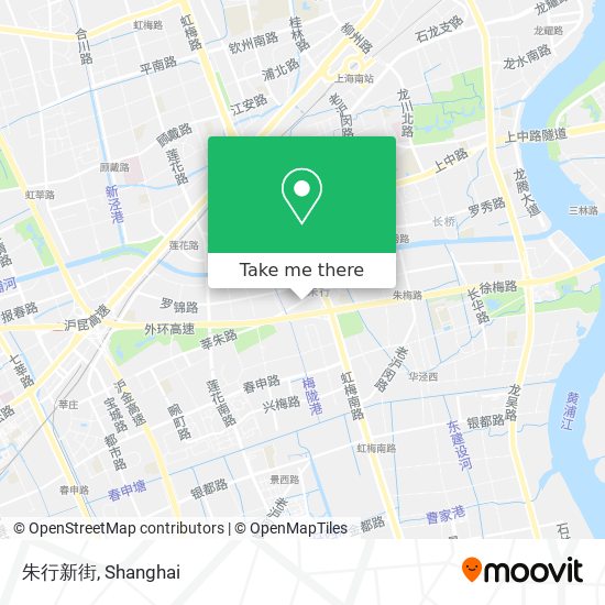朱行新街 map