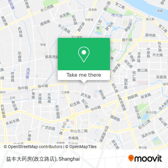 益丰大药房(政立路店) map