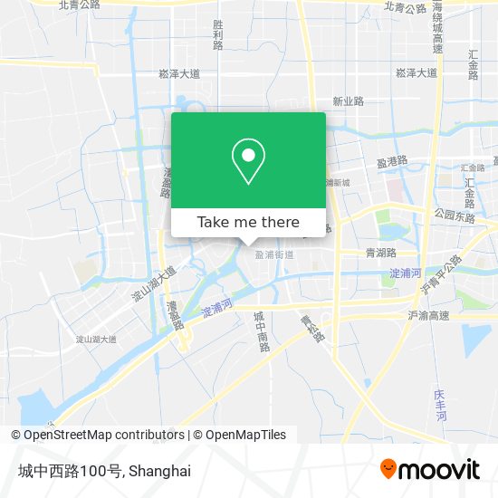 城中西路100号 map