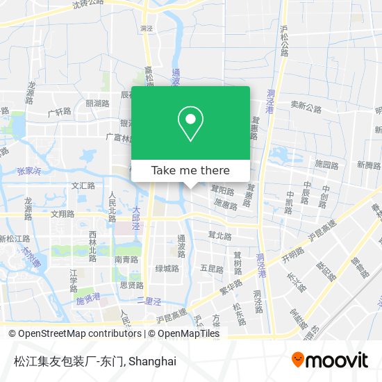 松江集友包装厂-东门 map
