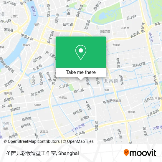 圣茜儿彩妆造型工作室 map