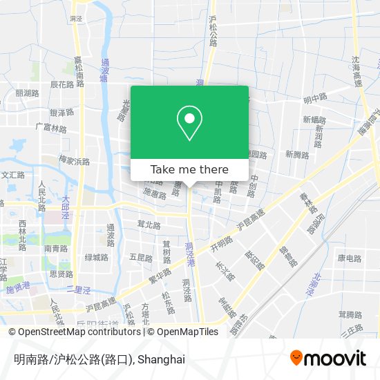 明南路/沪松公路(路口) map