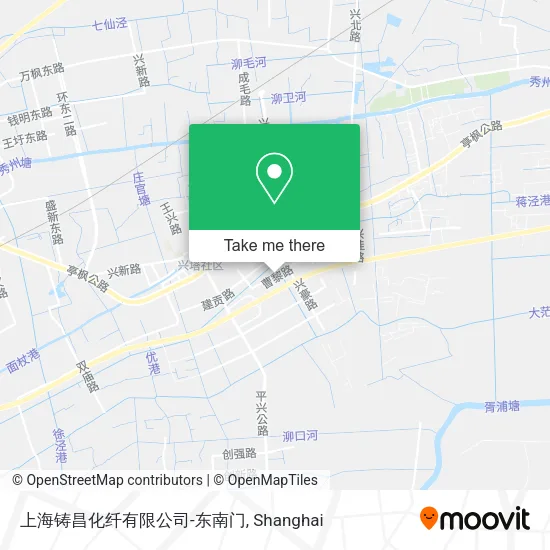 上海铸昌化纤有限公司-东南门 map