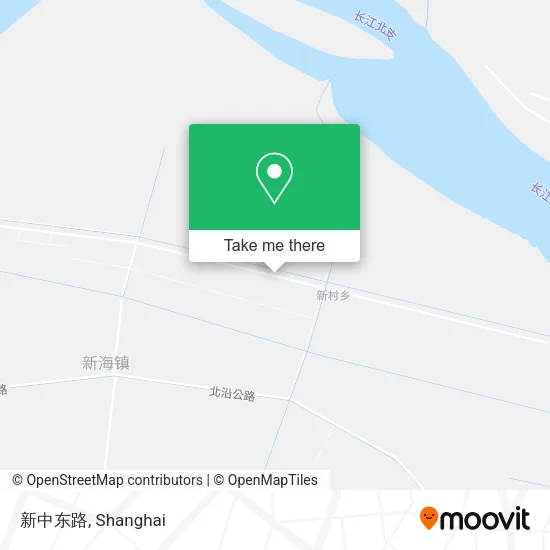 新中东路 map