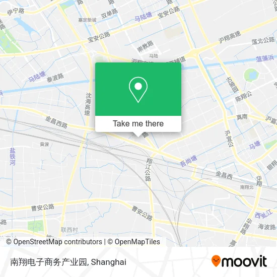 南翔电子商务产业园 map