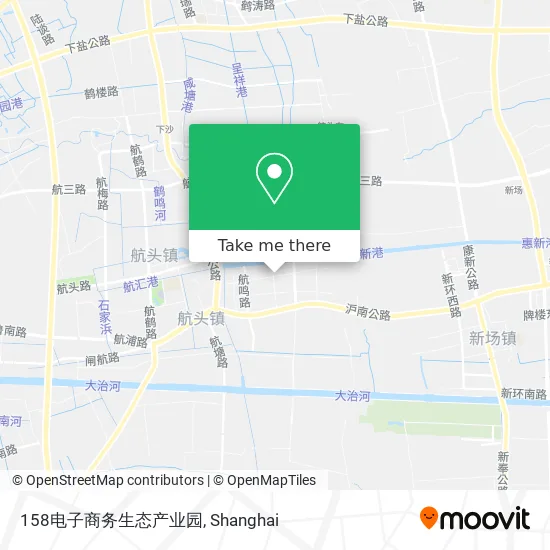 158电子商务生态产业园 map