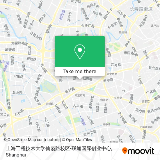 上海工程技术大学仙霞路校区-联通国际创业中心 map