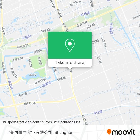 上海切而西实业有限公司 map