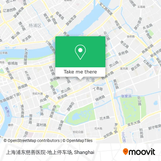 上海浦东慈善医院-地上停车场 map