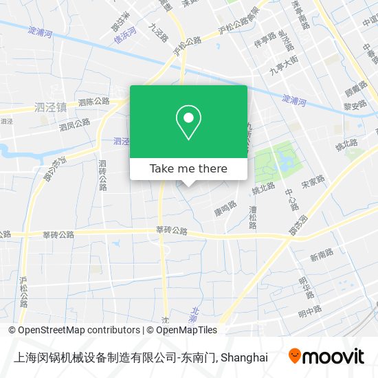 上海闵锅机械设备制造有限公司-东南门 map