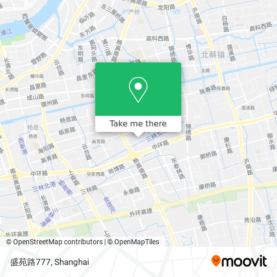 盛苑路777 map