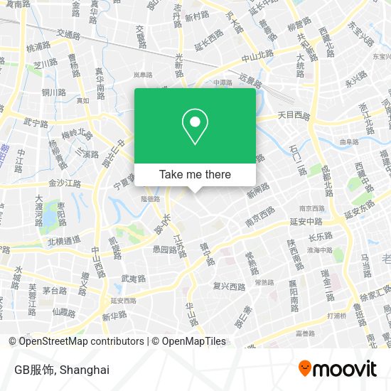 GB服饰 map