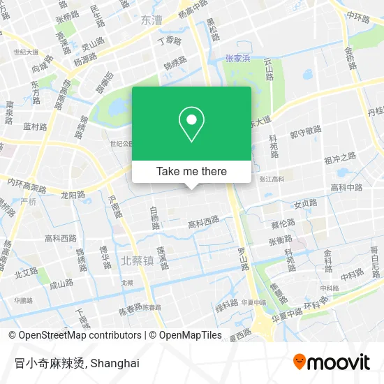 冒小奇麻辣烫 map