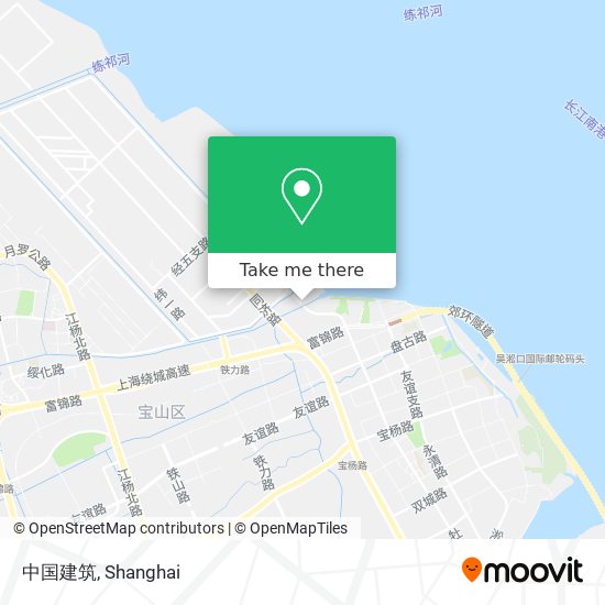 中国建筑 map