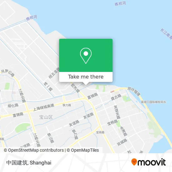 中国建筑 map