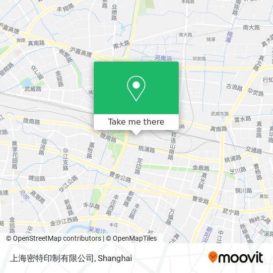 上海密特印制有限公司 map