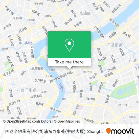 四达全轴承有限公司浦东办事处(中融大厦) map