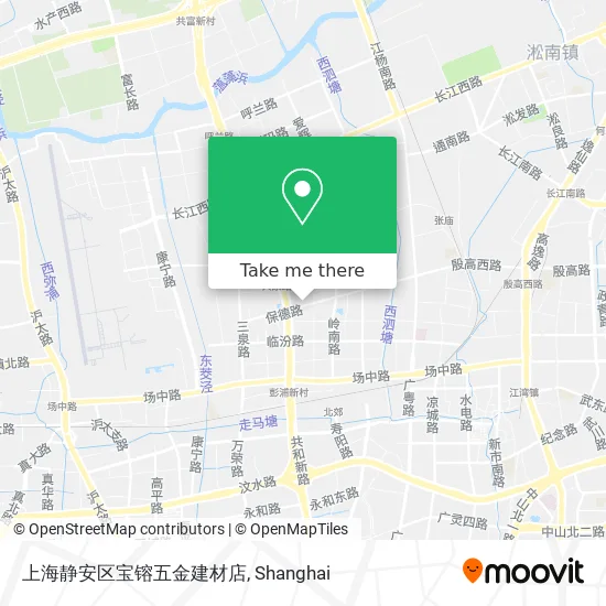 上海静安区宝镕五金建材店 map