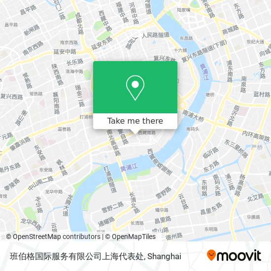 班伯格国际服务有限公司上海代表处 map