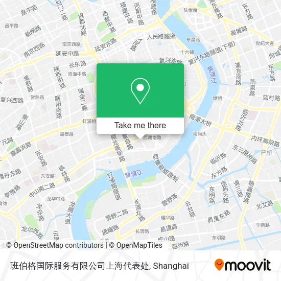 班伯格国际服务有限公司上海代表处 map