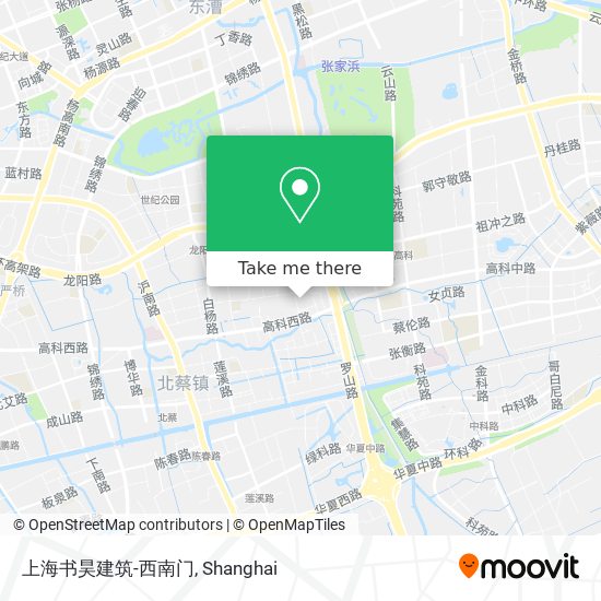 上海书昊建筑-西南门 map